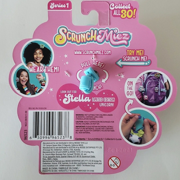 3 Scrunch Miez collectable scrunchy friends - Picture 5 of 5